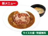 ハンバーグ創業ビーフ牛タンカレー