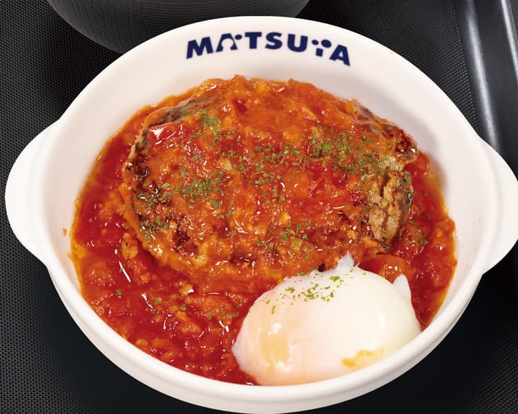 うまトマハンバーグ定食ダブル