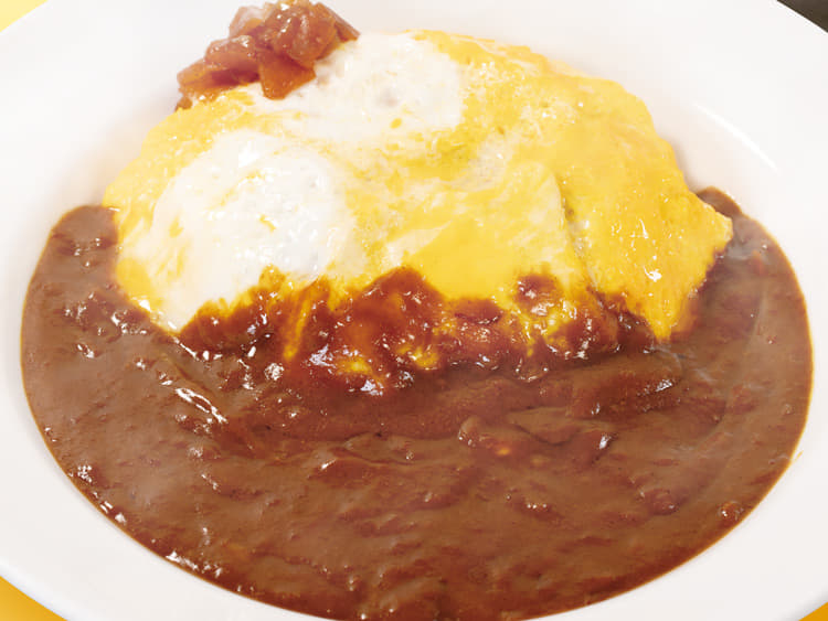 オムレツカレー