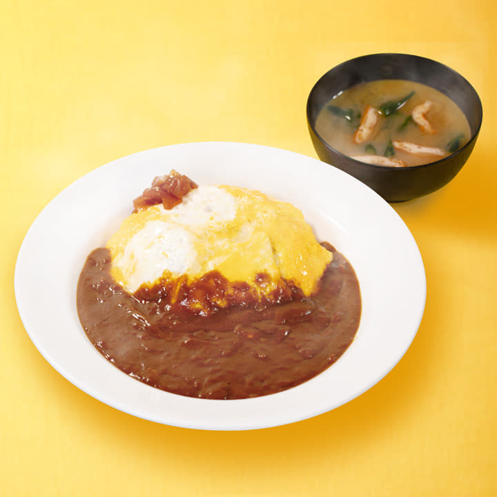 オムレツカレー