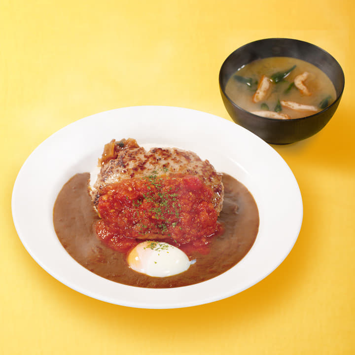 うまトマハンバーグカレー