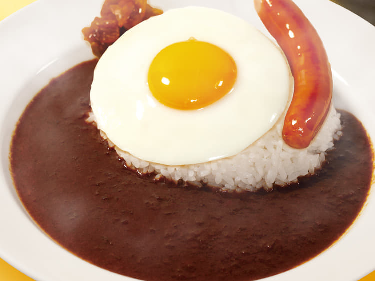 ソーセージエッグオリジナルカレー