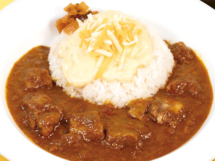 チーズ創業ビーフ牛タンカレー