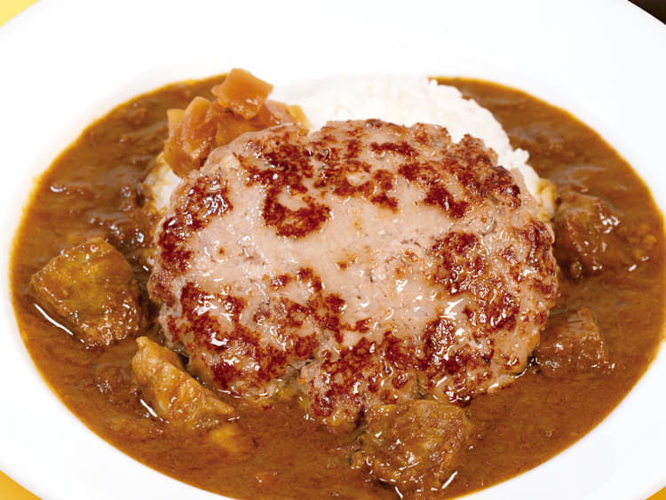 ハンバーグ創業ビーフ牛タンカレー