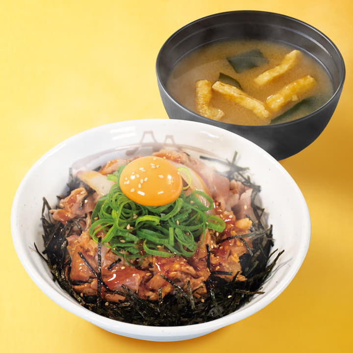 ごろごろチャーシューコンボ牛めし