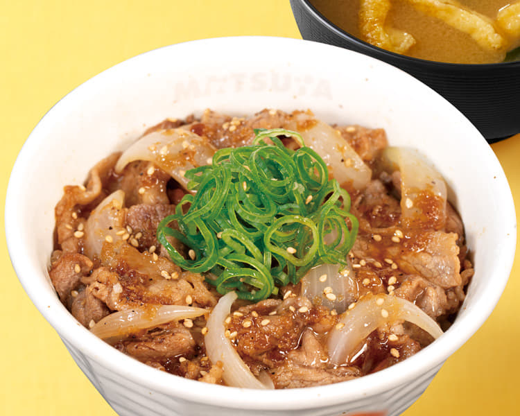 松屋の牛焼肉丼