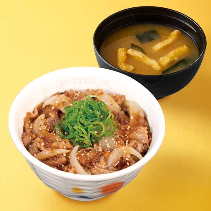 松屋の牛焼肉丼