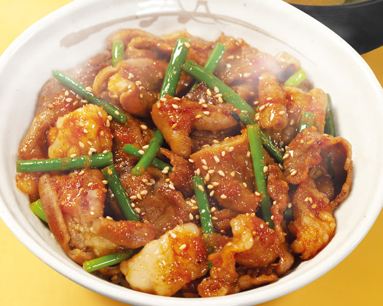 カルビホルモン丼