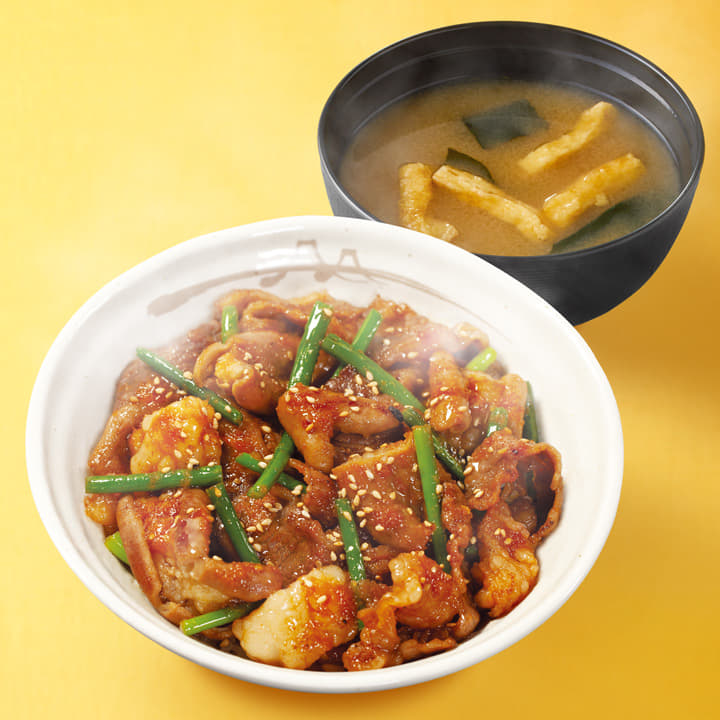 カルビホルモン丼