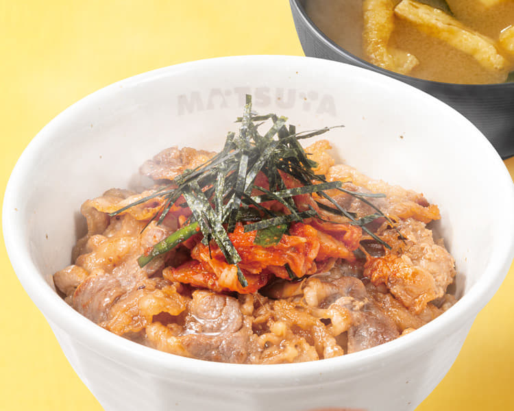キムカル丼小盛