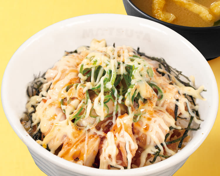 炙りマヨ辣鶏めし