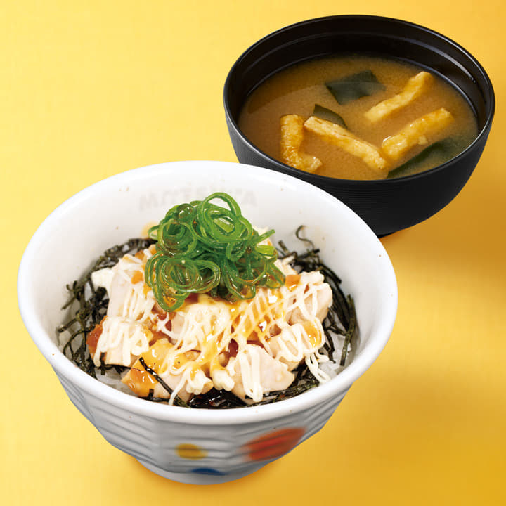 炙りマヨ辣鶏めし