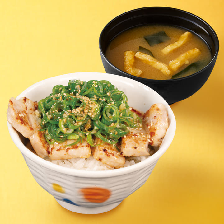 ネギ塩丼