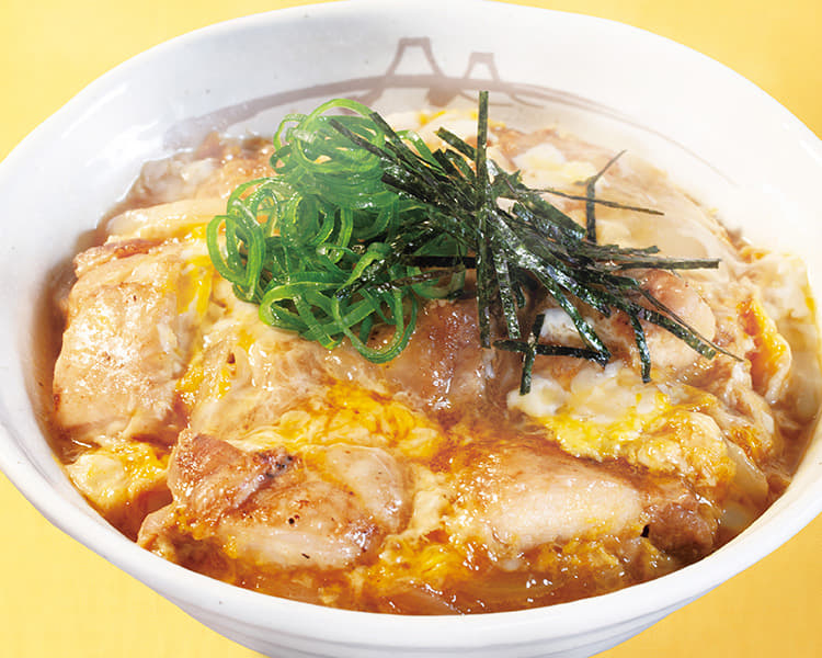 ごろごろチキンの親子丼 豚汁セット