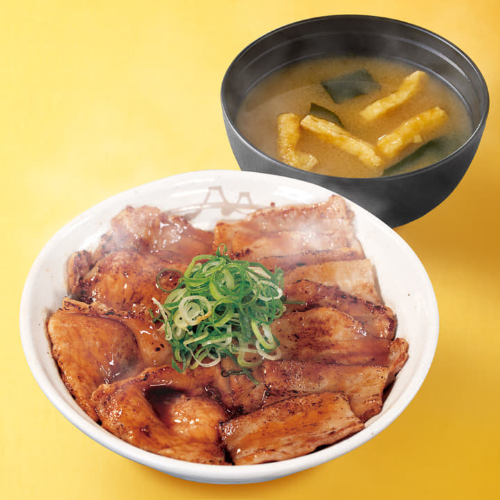 ロースとカルビの炙り十勝豚丼