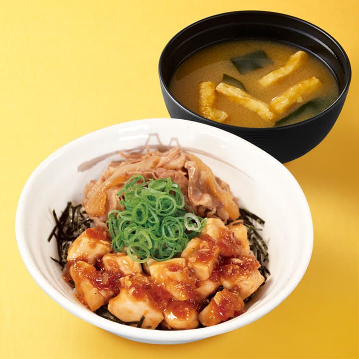 鶏めしコンボ牛めし