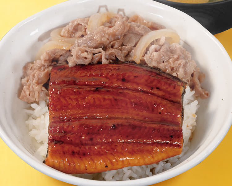うなぎコンボ牛めし
