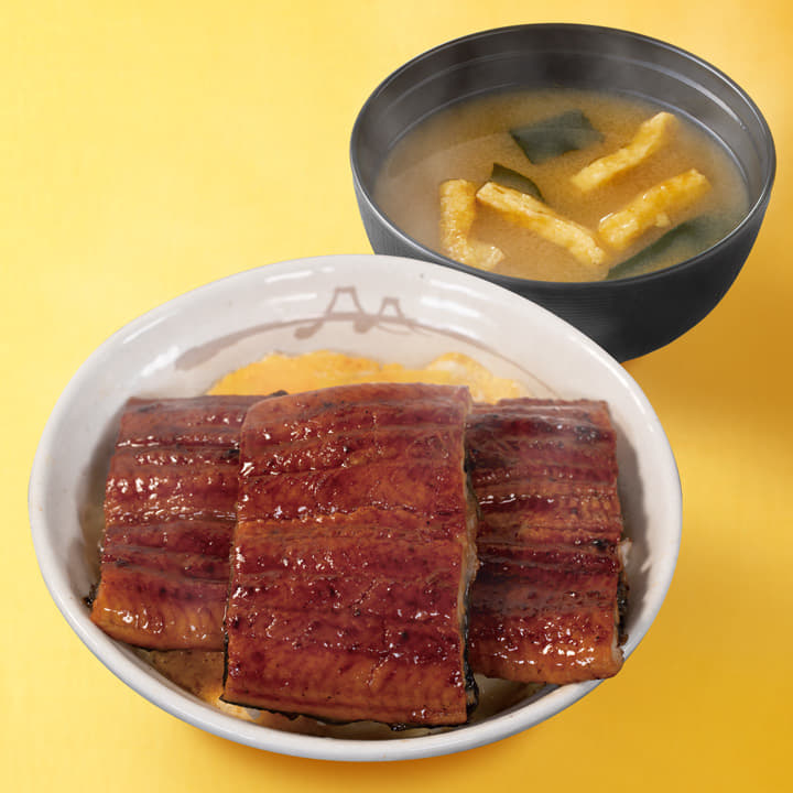 トリプルうなたま丼