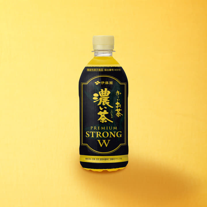 お～いお茶濃い茶プレミアムストロング