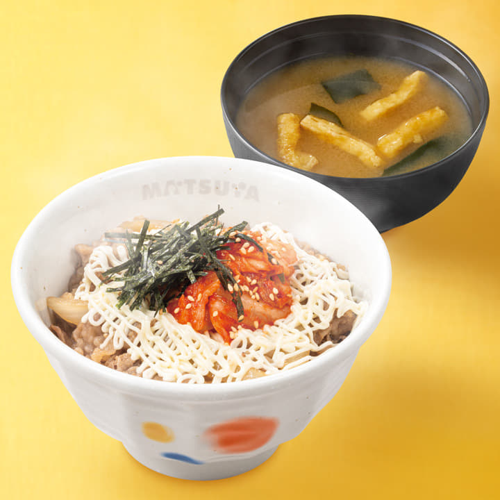 マヨキムチ牛めし