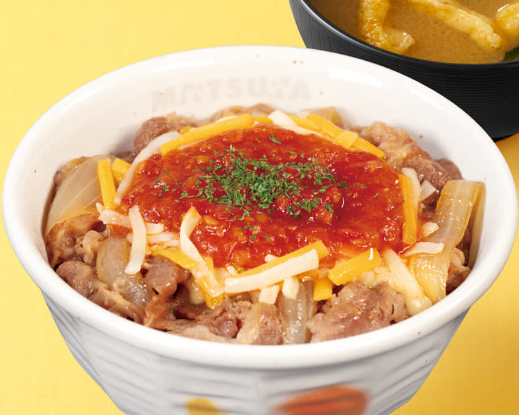うまトマチーズ牛めし