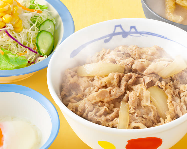 牛めしランチ(半熟玉子)