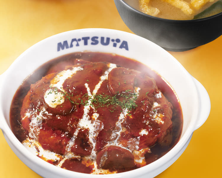 ブラウンソースハンバーグ生野菜セット