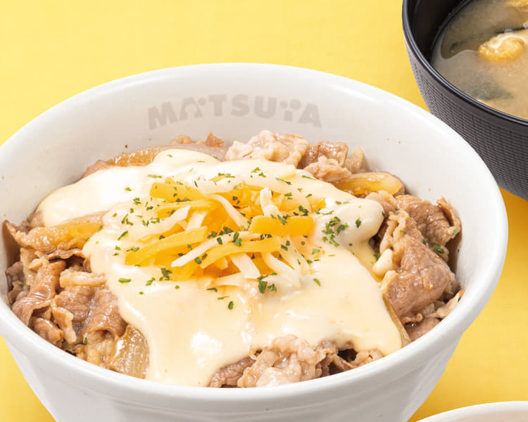 チーズ牛めしランチセット