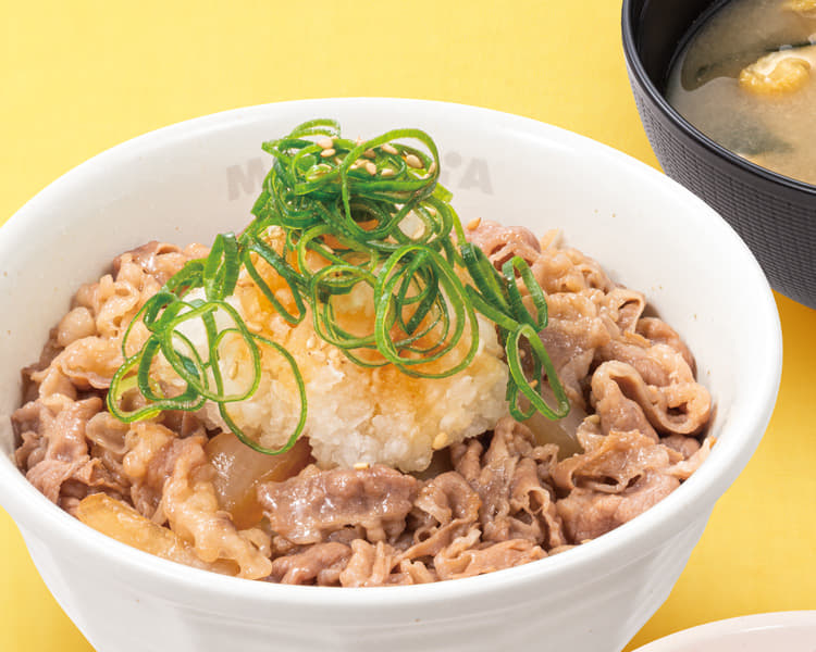 鬼おろしポン酢牛めしランチセット