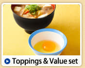 Toppings & Value set