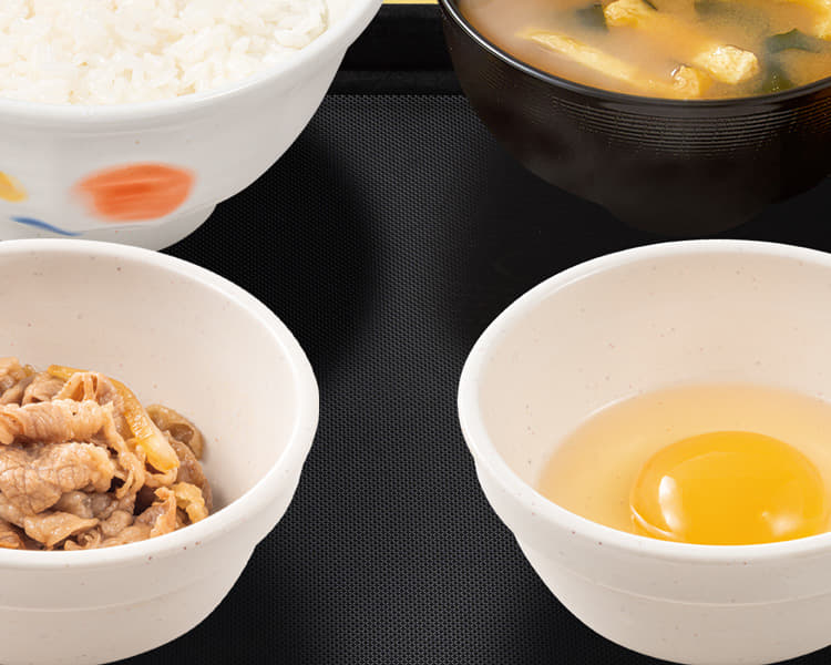 Wで選べる玉子かけごはん