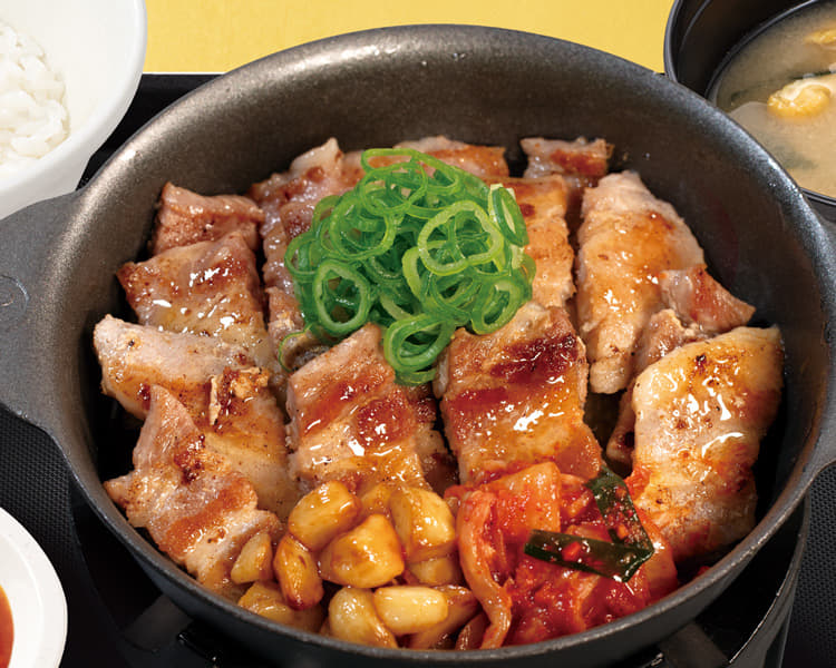 サムギョプサル風極厚豚カルビ焼肉