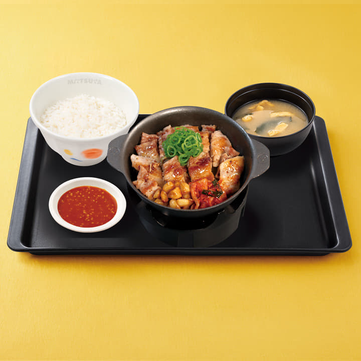 サムギョプサル風極厚豚カルビ焼肉