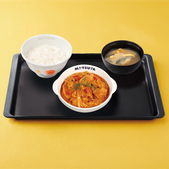 煮込みキャベツのトマトハンバーグ