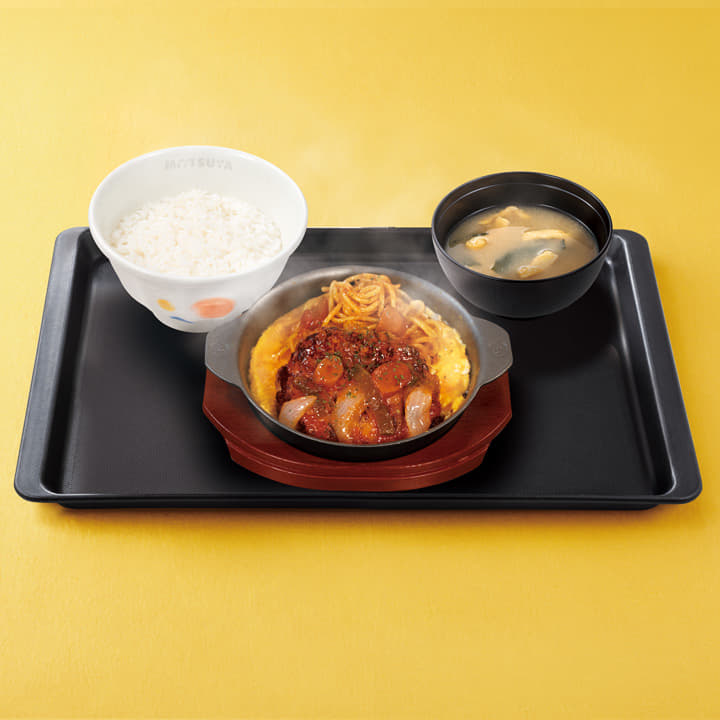 西条てっぱんナポリタンハンバーグ