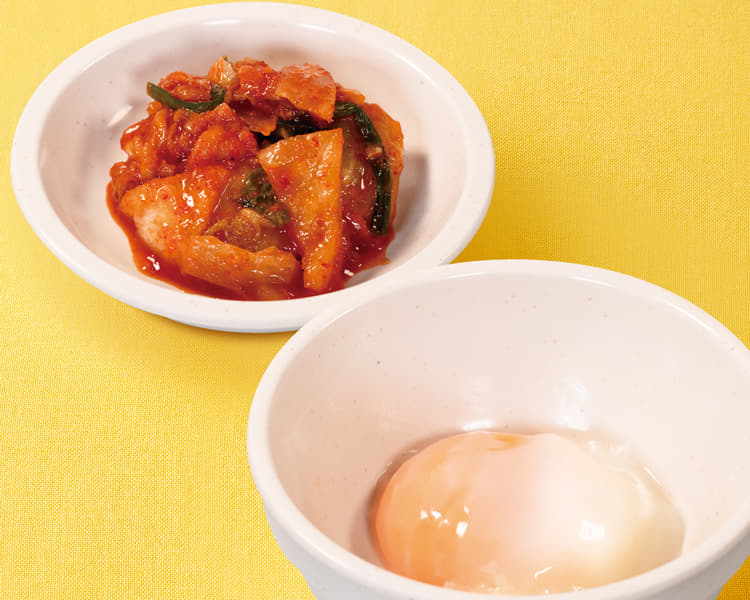 キムチ半熟玉子セット