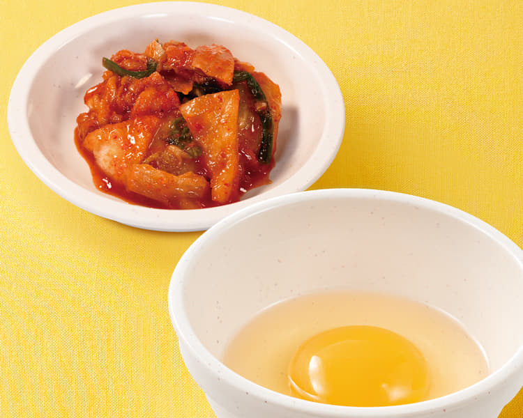 キムチ生玉子セット