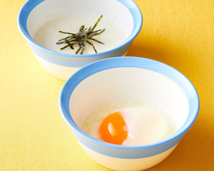 とろろ半熟玉子セット