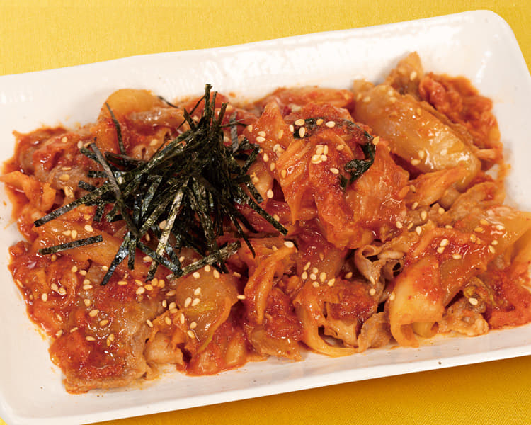 キムチ牛皿