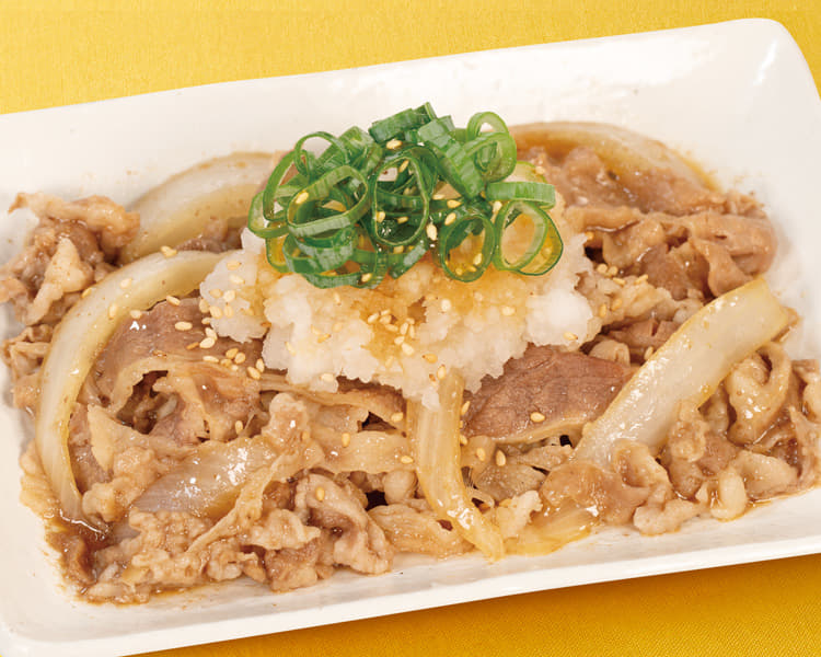 鬼おろしポン酢牛皿