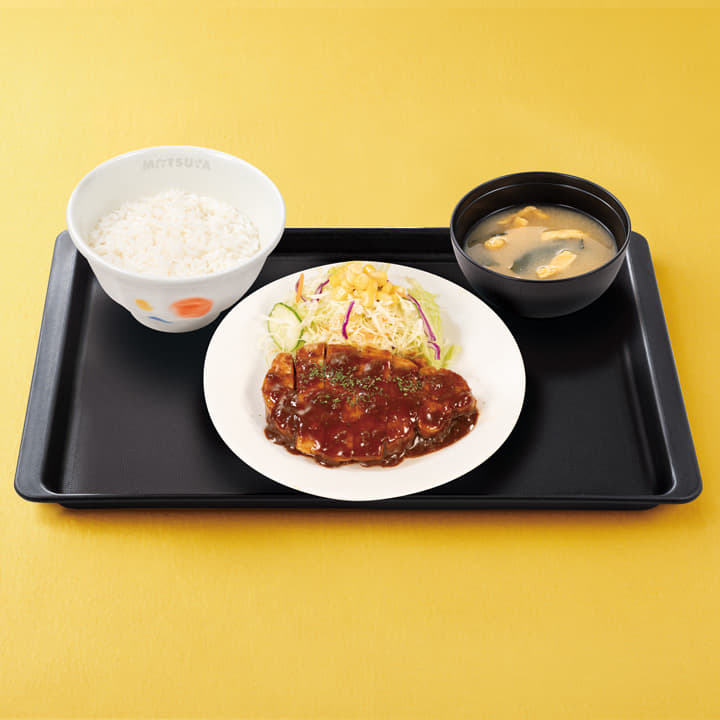 厚切りトンテキ定食