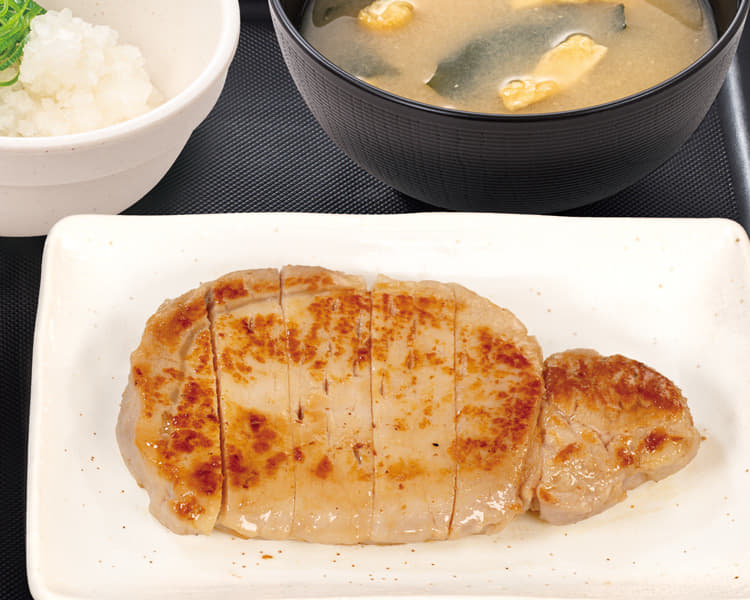 厚切り豚ロースグリル定食