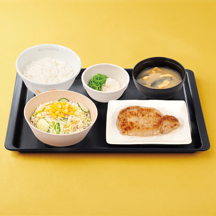 厚切り豚ロースグリル定食