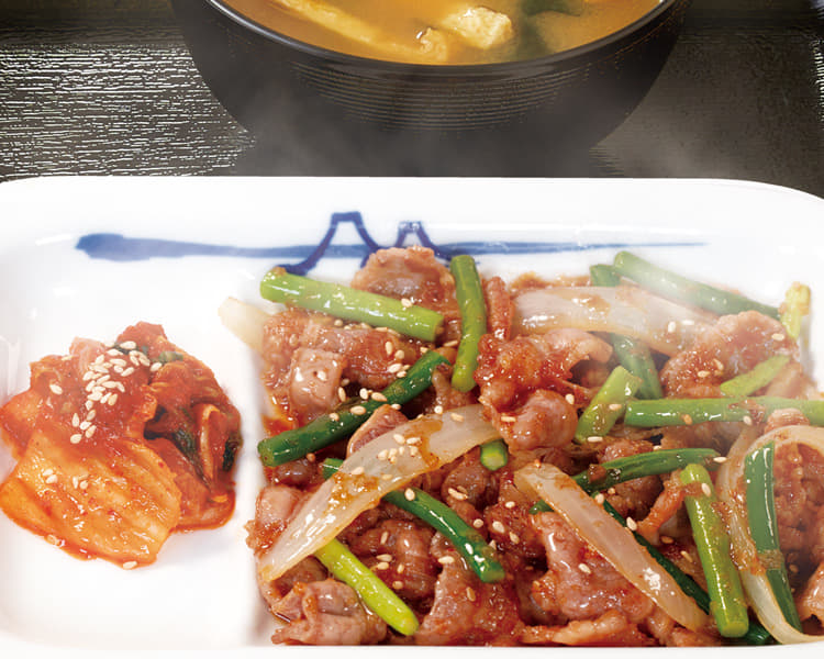 プルコギ定食