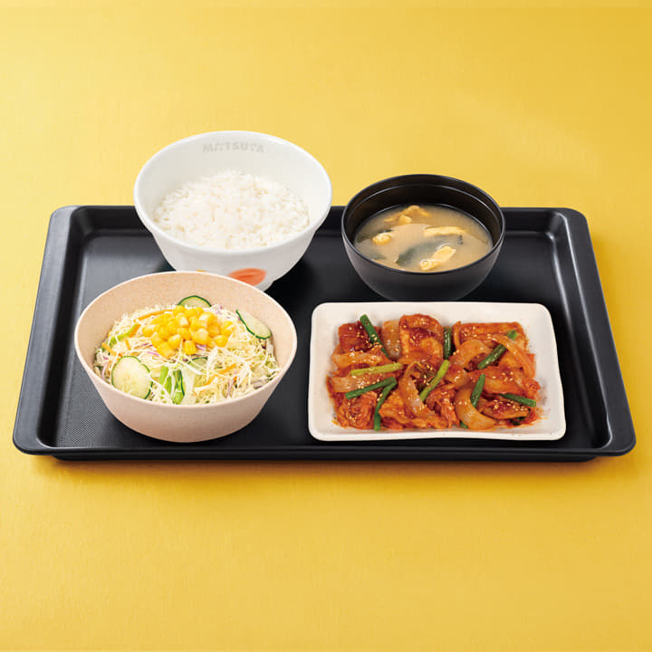 豚キムチ定食