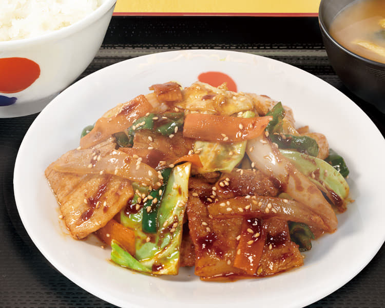 回鍋肉定食