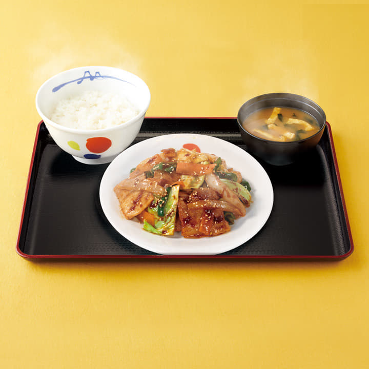 回鍋肉定食