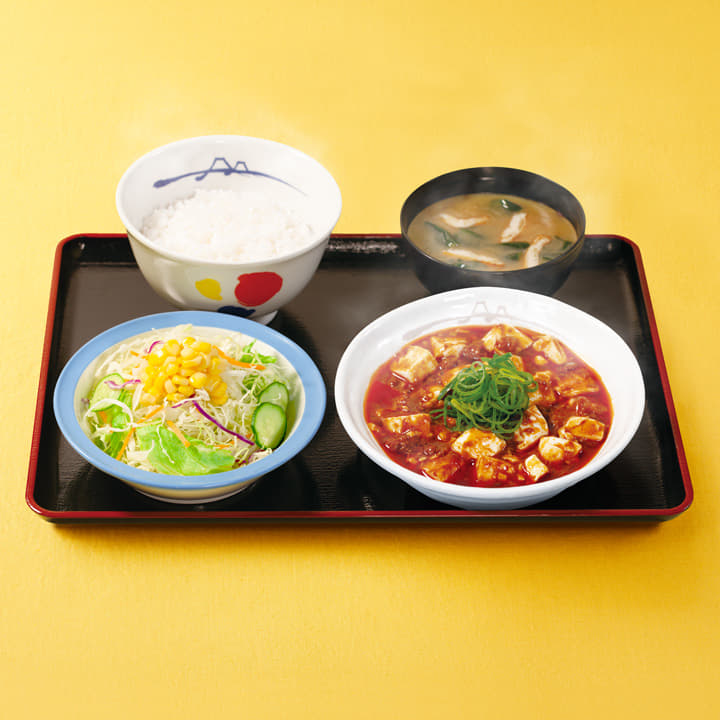 本格四川風麻婆豆腐定食