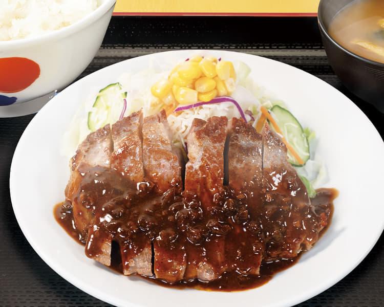 シビ辛麻辣トンテキ定食