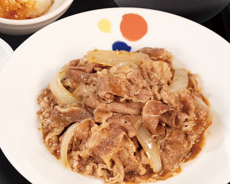 特盛鬼おろしポン酢牛皿定食